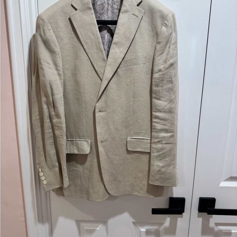 Ralph Lauren Beige Suit